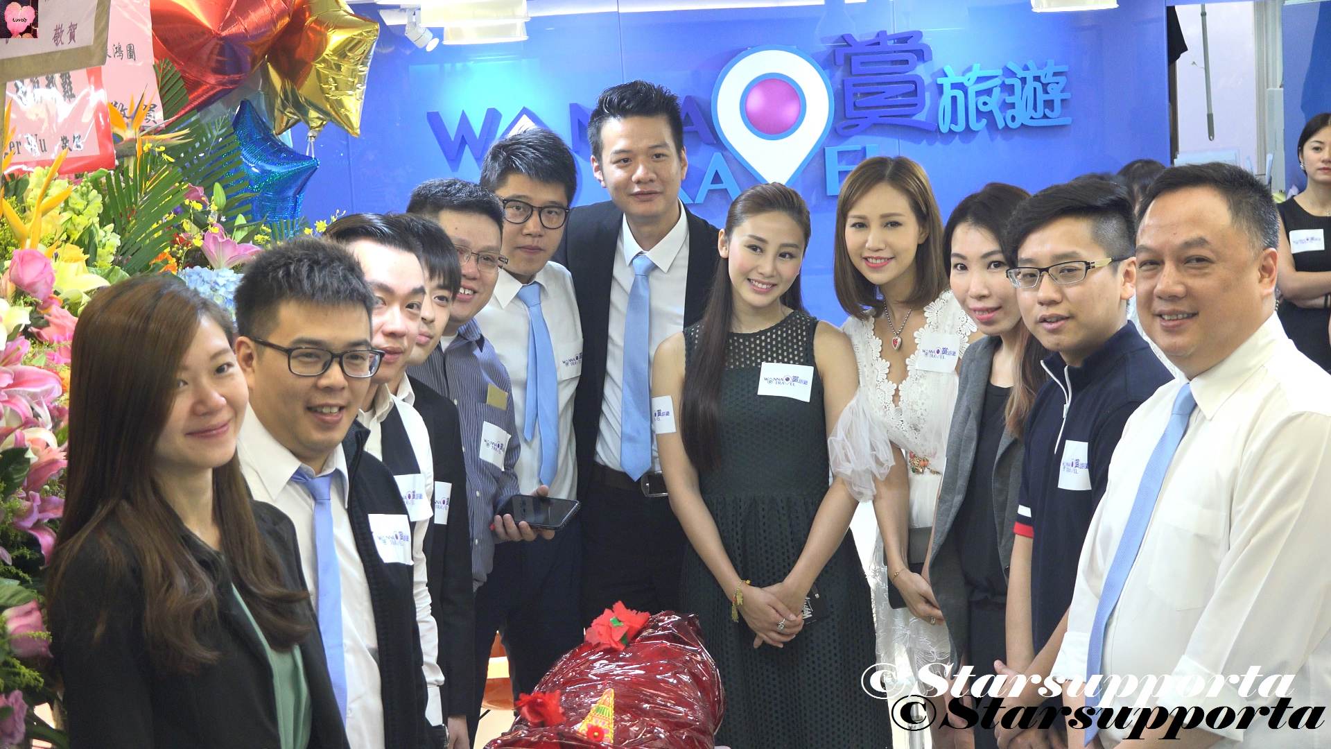 20170510 吳堯堯、陶枳樽 @ 『Wanna Travel』旺角分店開幕典禮 @ 香港旺角銀行中心